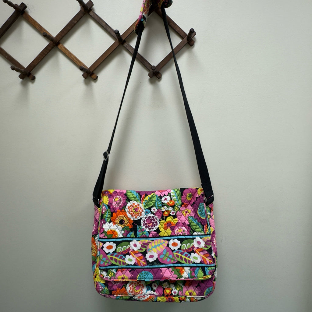 Vera Bradley Laptop Portfolio Messenger - Va Va Bloom