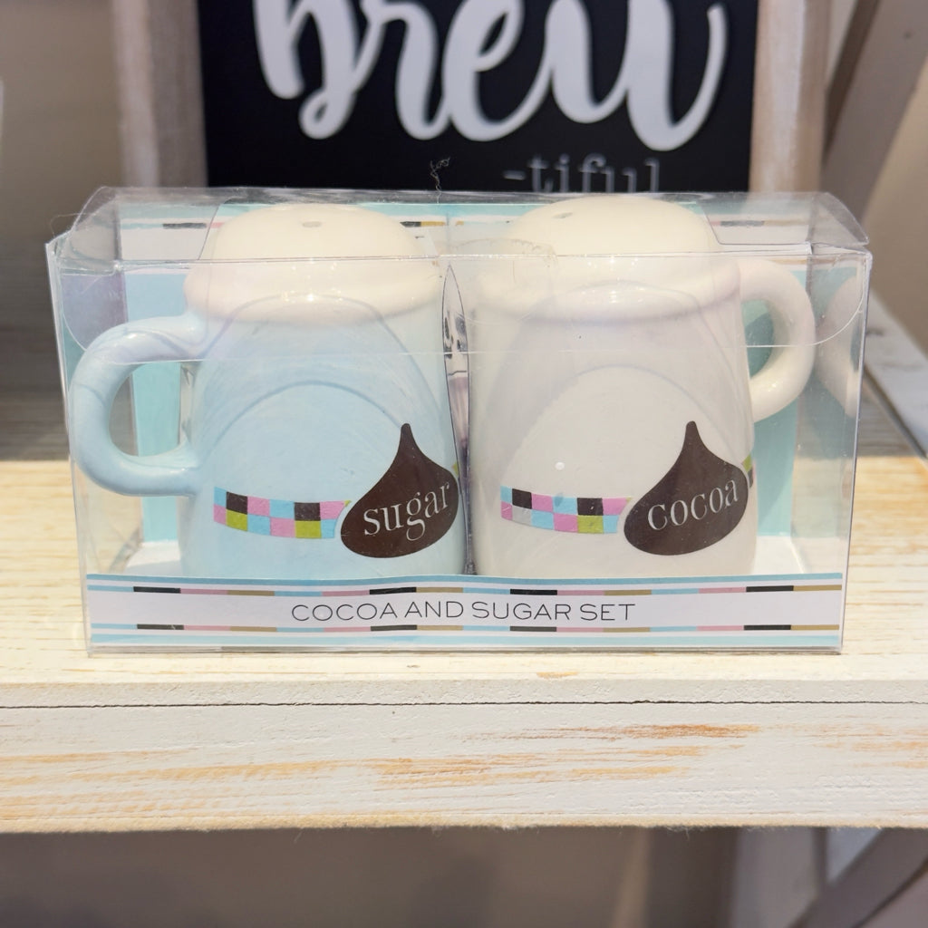 Cocoa & Sugar Shaker Set
