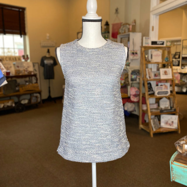 Ann Taylor Tweed Shell Sleeveless Top - Size XS