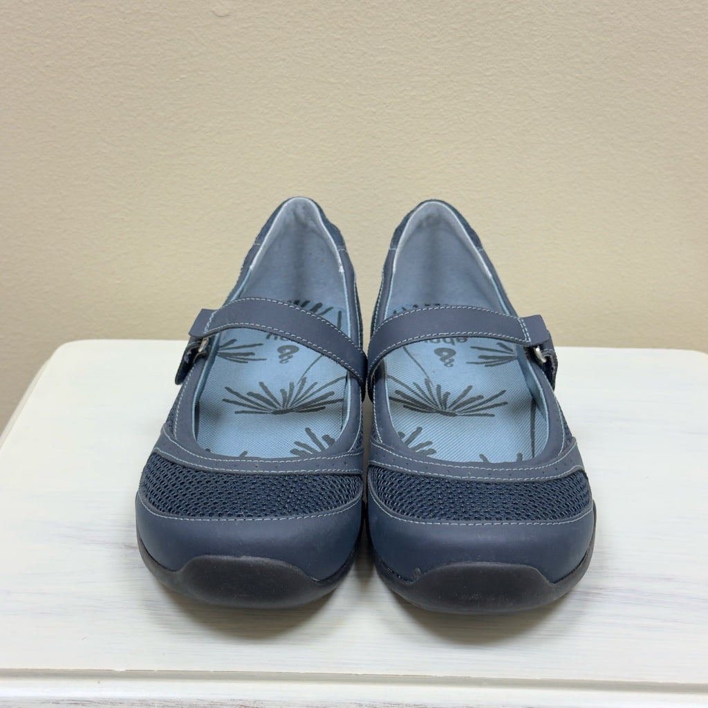 Ahnu Mary Jane Leather Shoes - Size 8