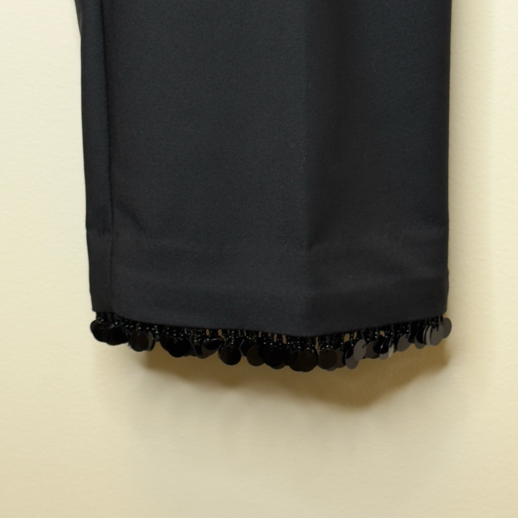 Chico’s Beaded Hem Slim Ankle Pants - Size 12