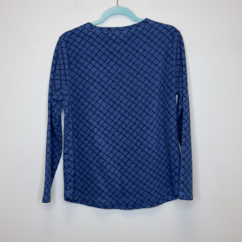 Karen Scott Fleece Top - Size Medium