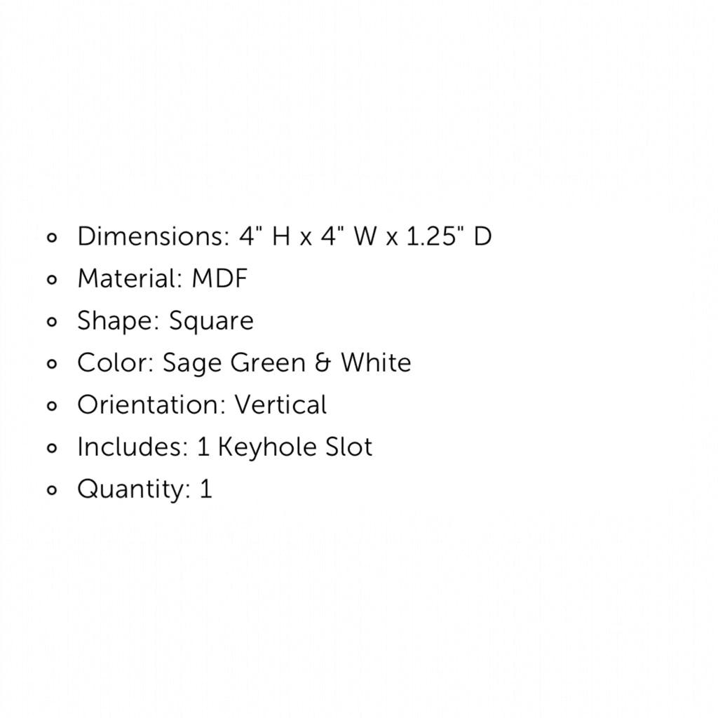 Eat Like No One's Watching Beaded Wood Decor