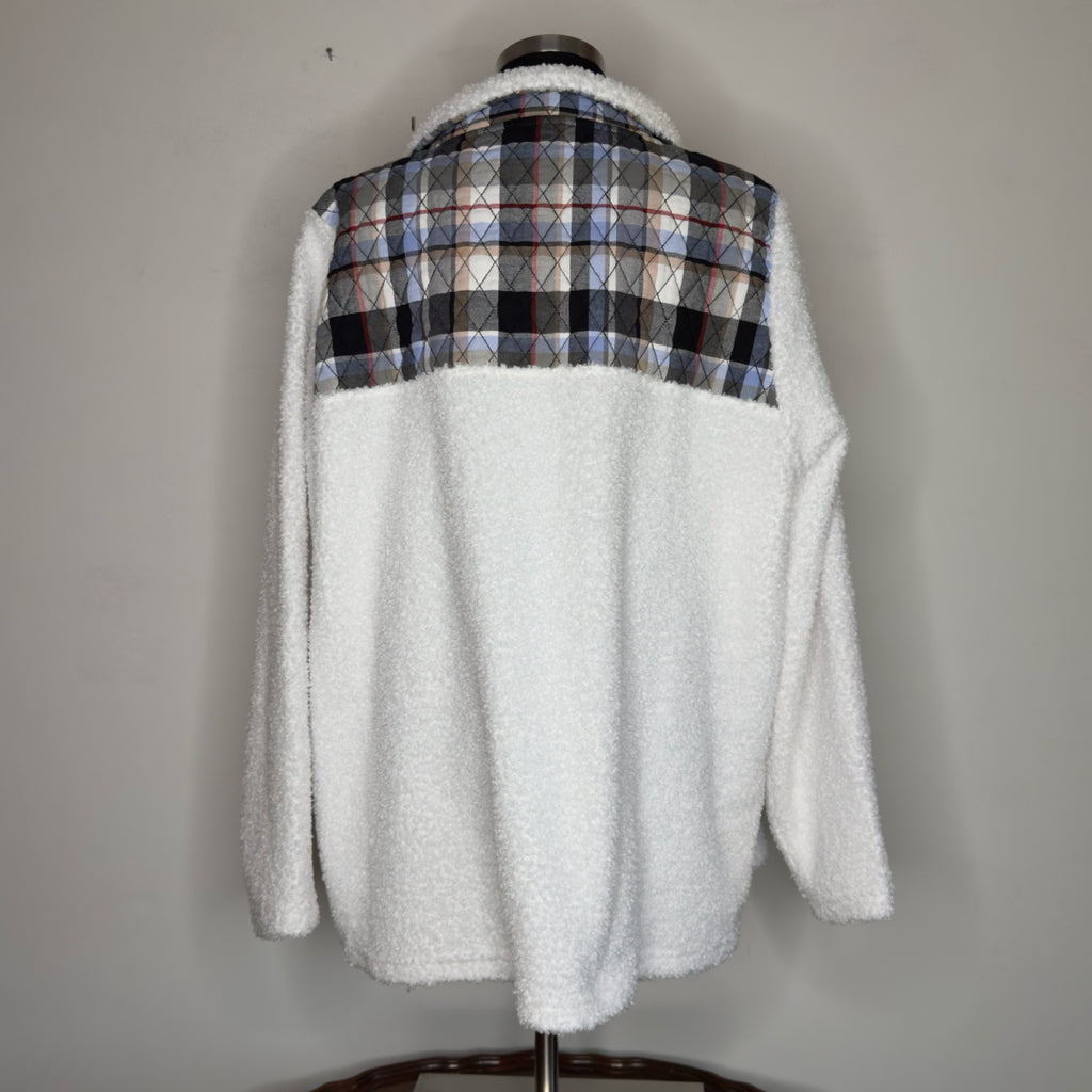 Vera Bradley 1/4 Zip Fleece Pullover - Size 2XL