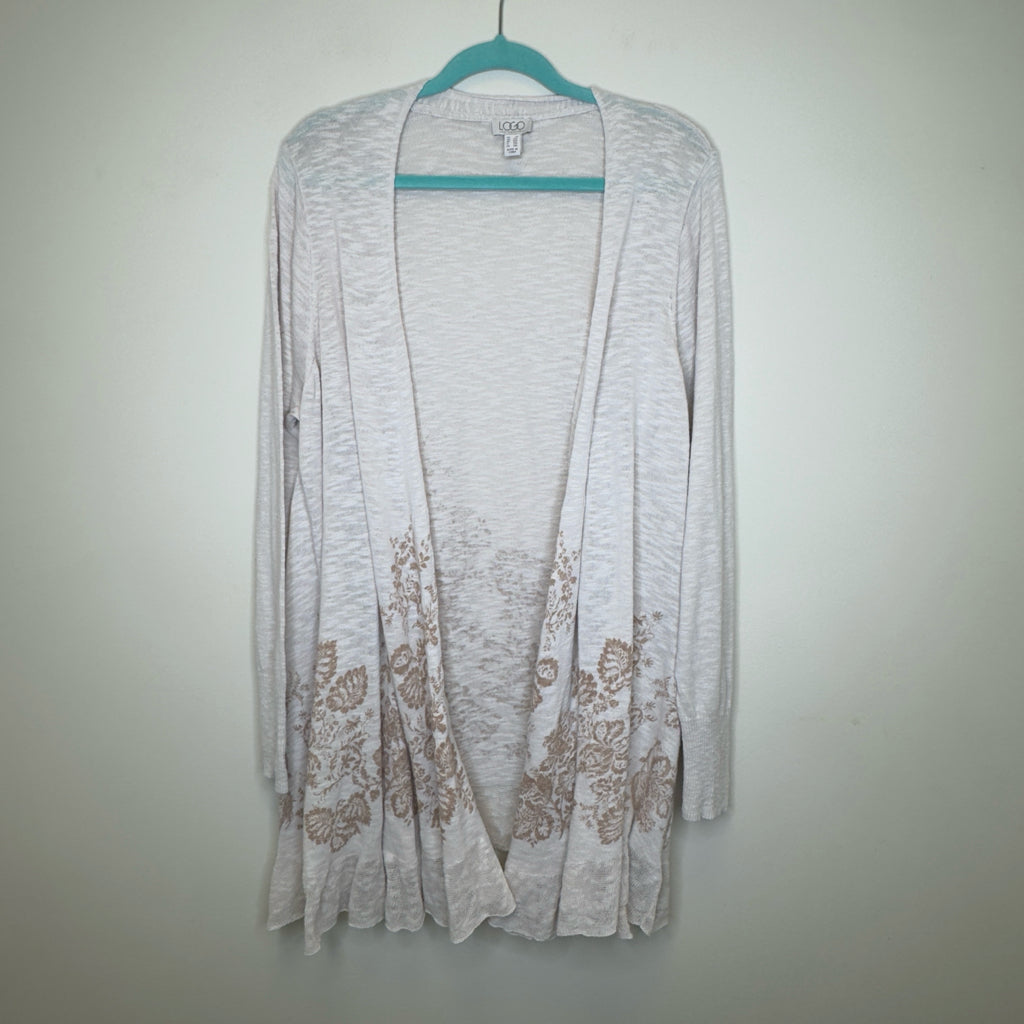 Logo Cardigan Sweater - Size 2X