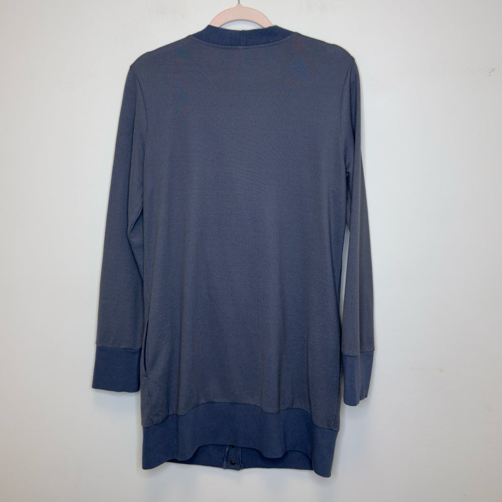 Tickled Teal Cardigan Sweater - Size Large