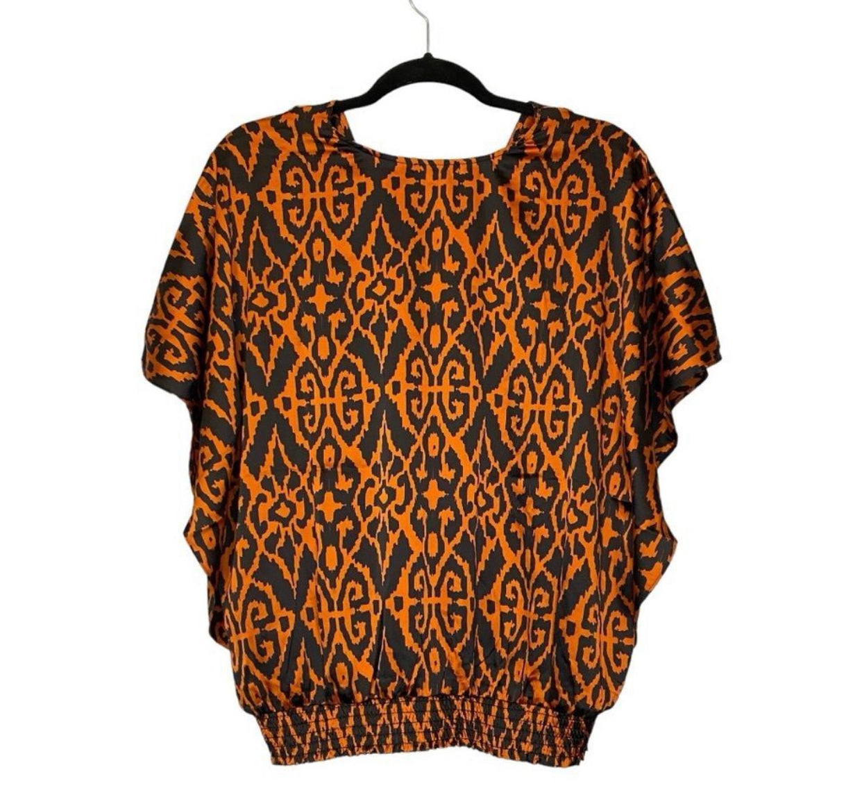 Chico’s Satin Ikat Top - Size XL