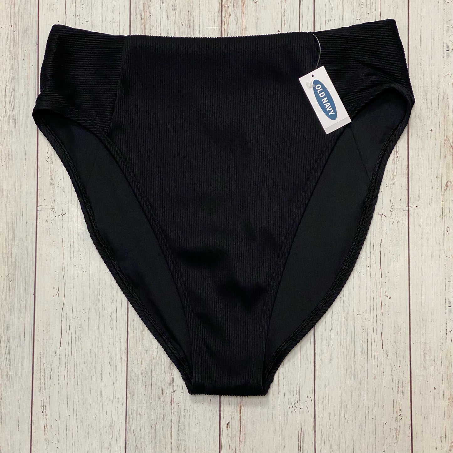 Old Navy Ribbed High Waist Bikini Bottoms - Size Large