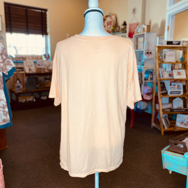 Lou & Grey Supima Cotton Oversized Tee - Size Large