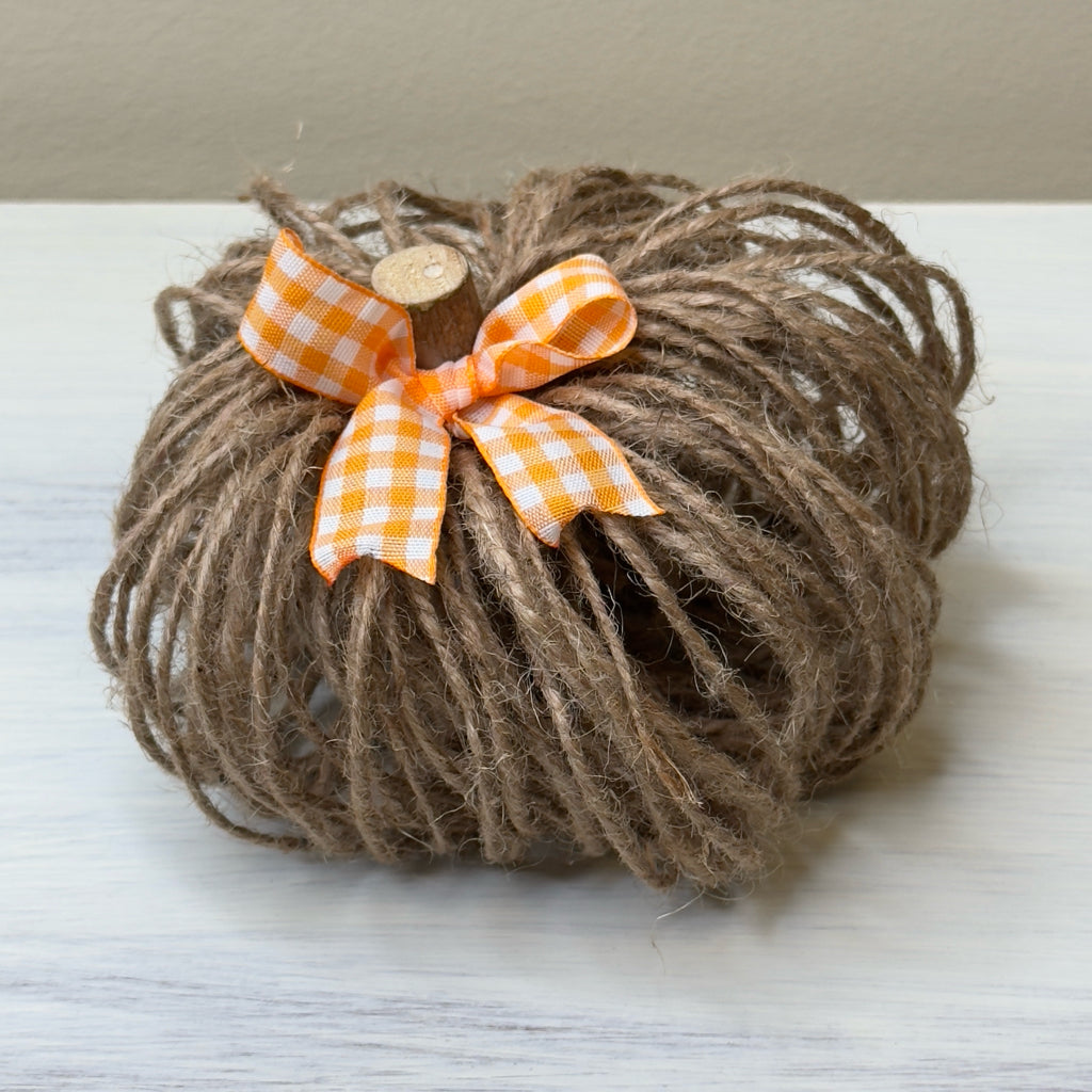 Twine Pumpkin