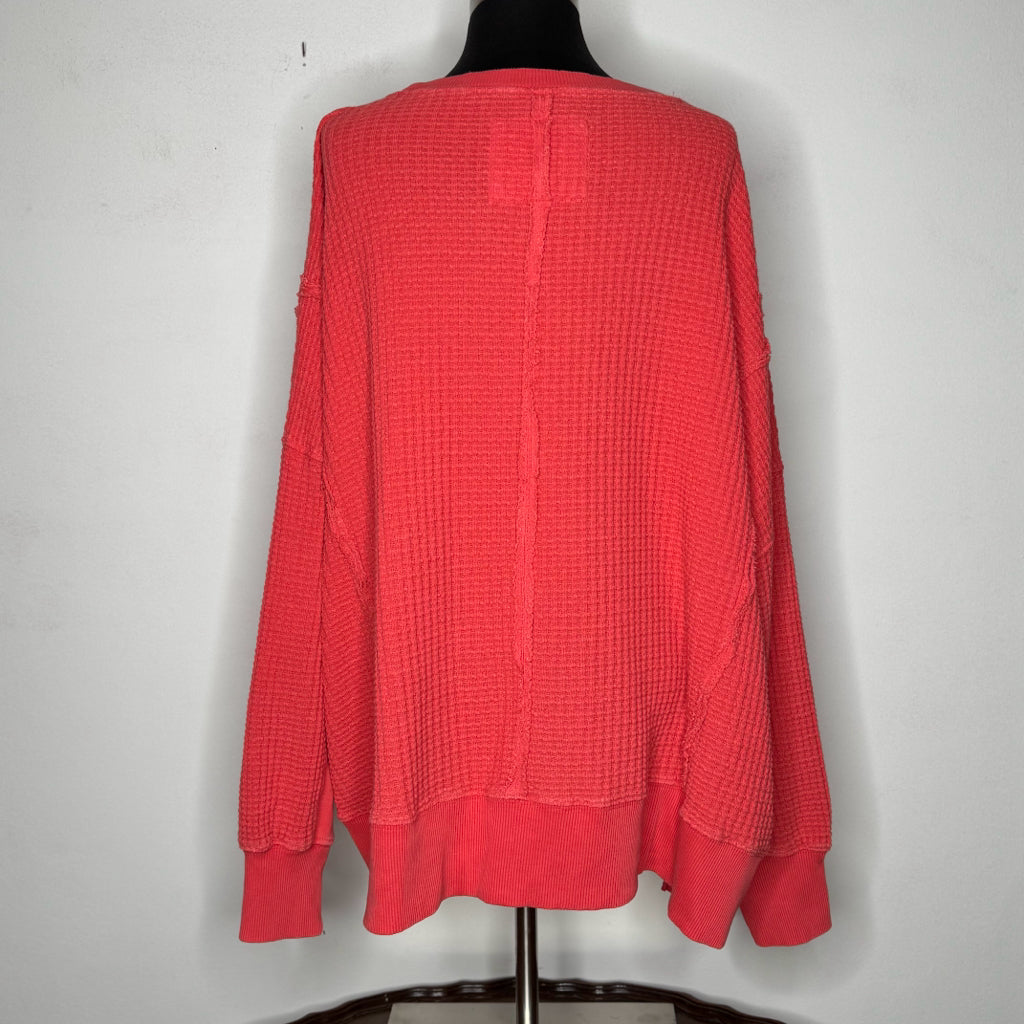 American Eagle Oversized Thermal Top - Size Large