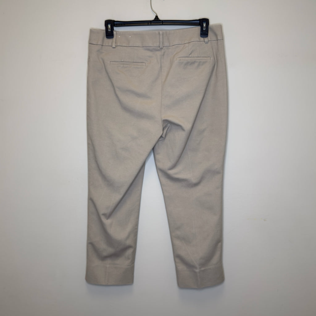 Loft "The Riviera Pant" Khaki Julie Pants - Size 14