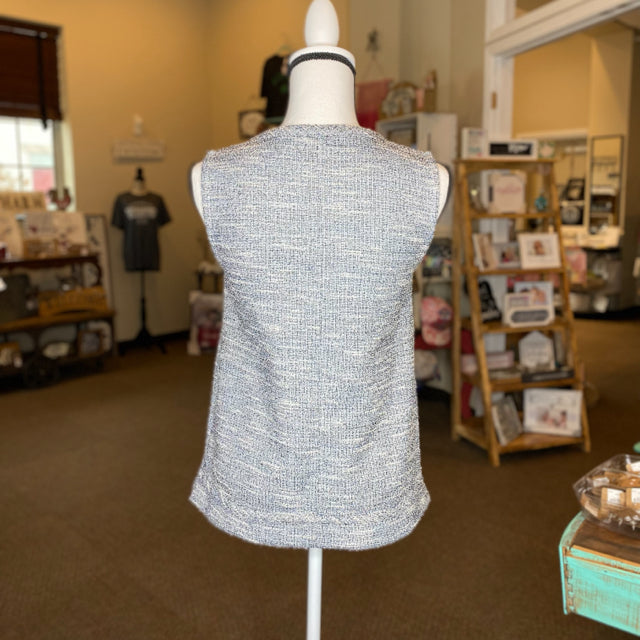 Ann Taylor Tweed Shell Sleeveless Top - Size XS