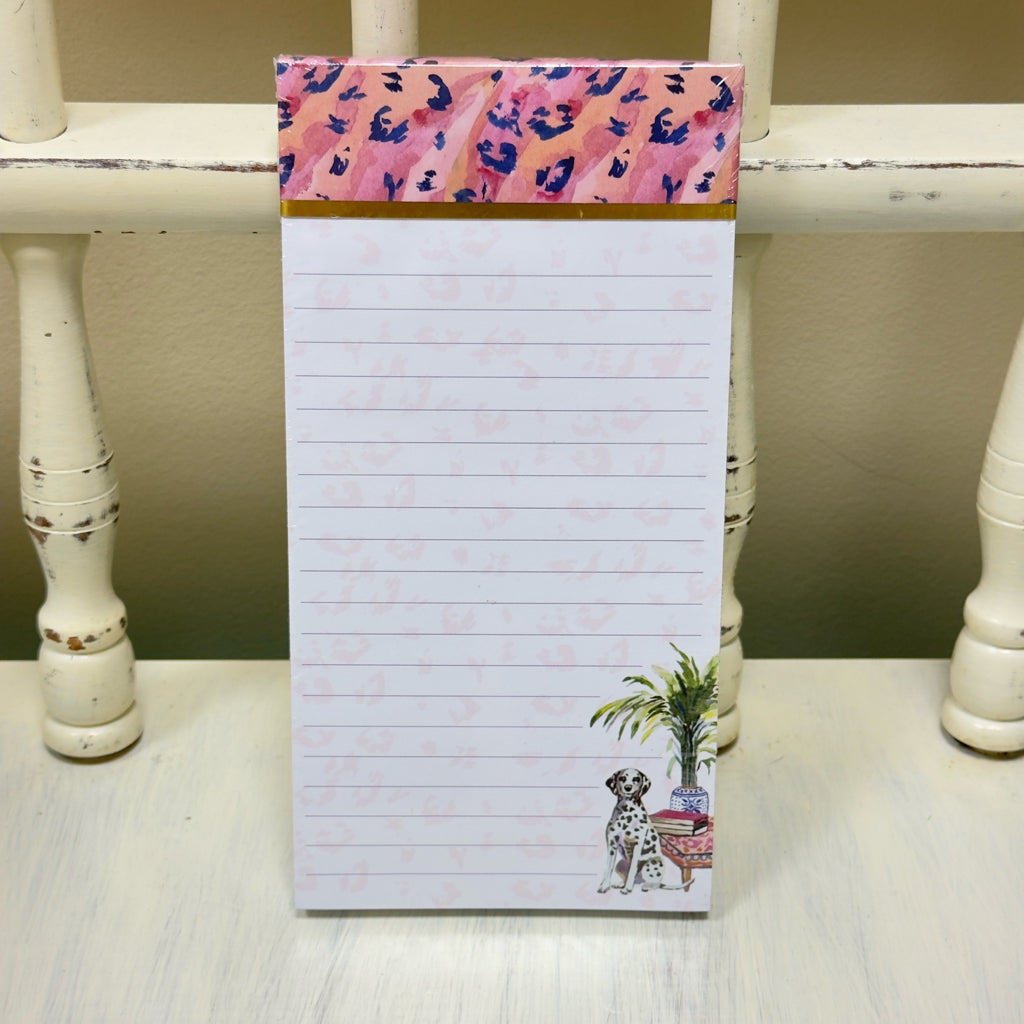 Dalmatian Magnetic List Pad