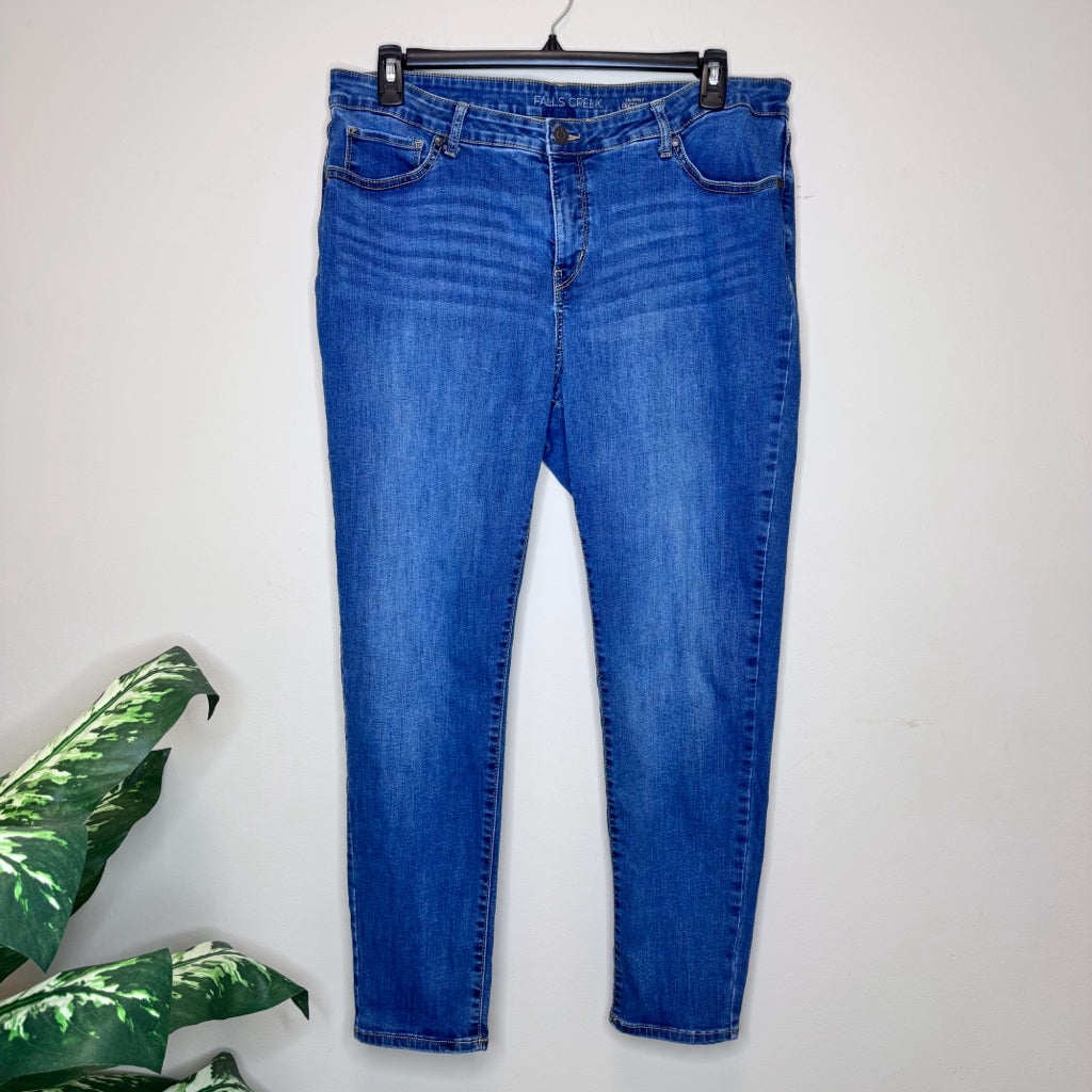 Falls Creek Skinny Straight Jeans - Size 20