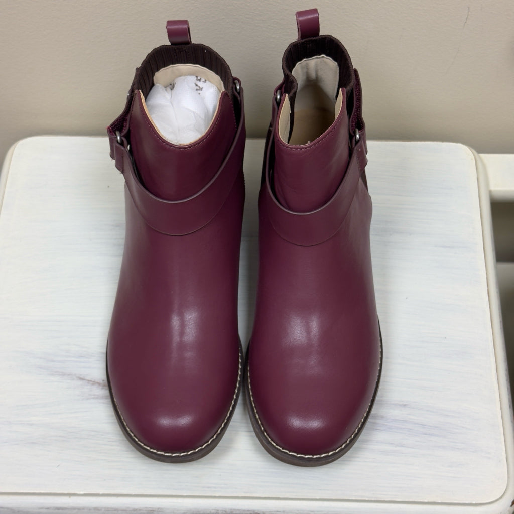 Spenco Park Avenue Bootie - Burgundy - Size 8.5 B