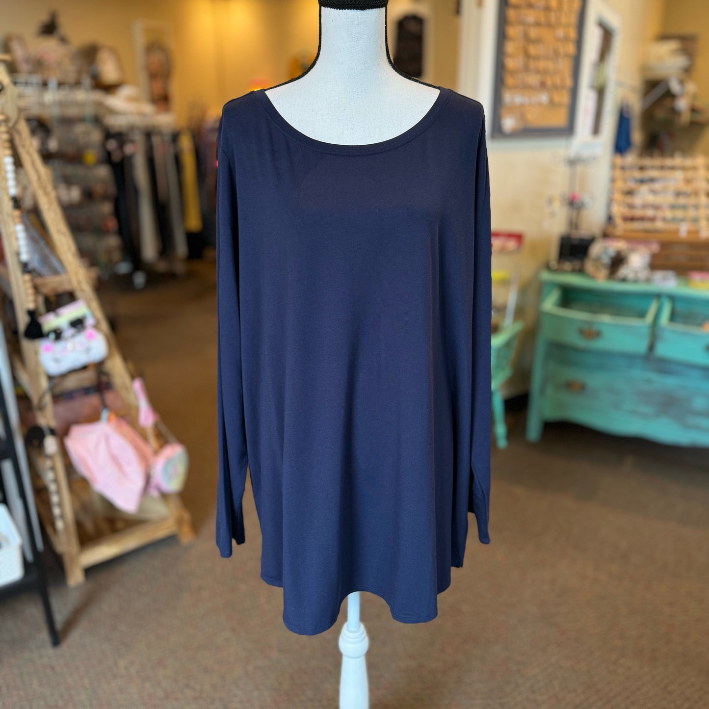 Belle Kim Gravel Tee - Size 3X