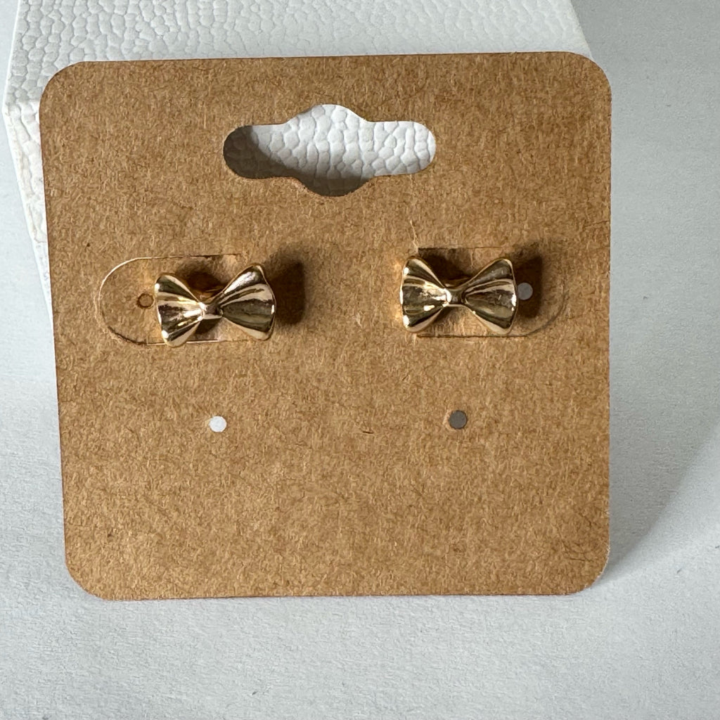 Bow Stud Earrings