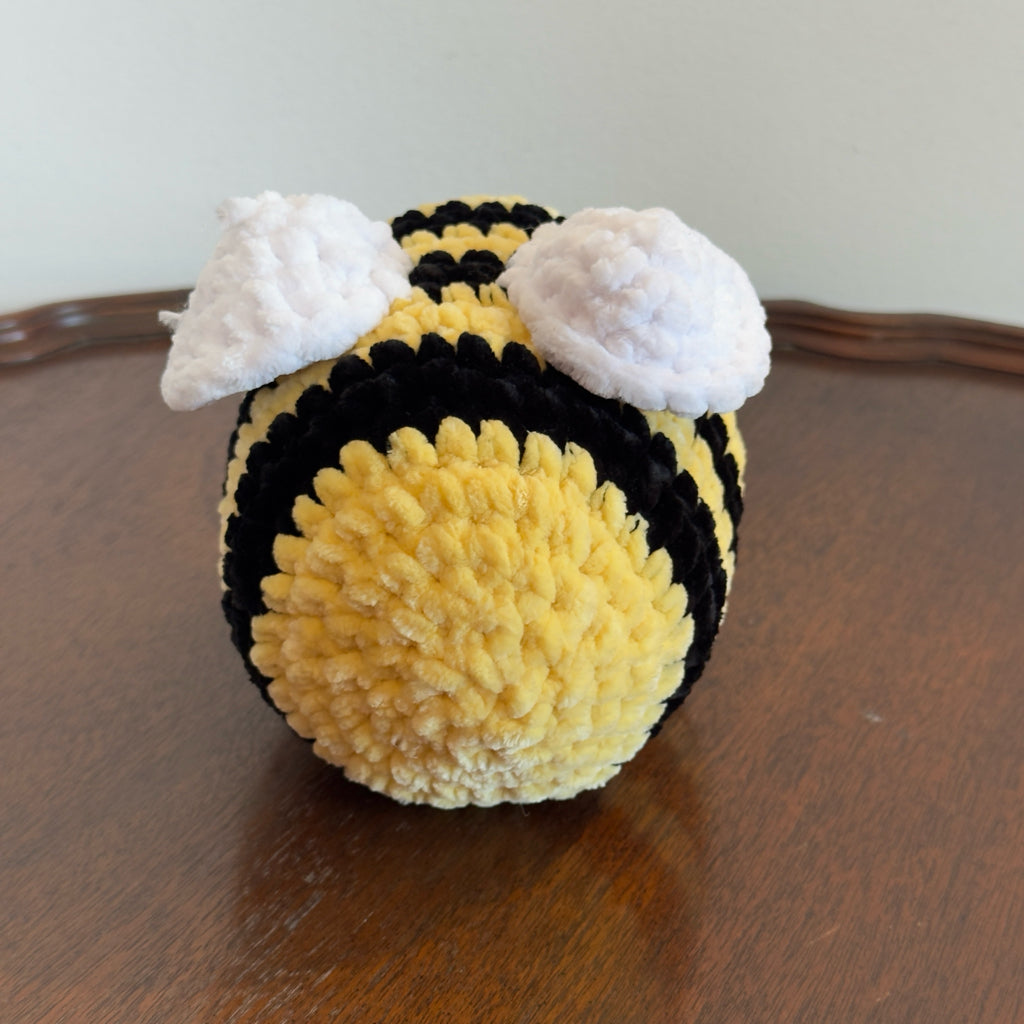 Crochet Stuffed Bumblebee
