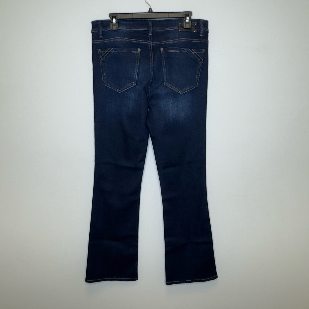 Buckle Black Bootcut Jeans - Size 32 (14)