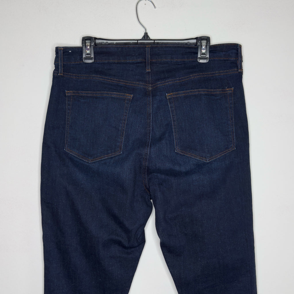 Loft Curvy Skinny Dark Wash Jeans - Size 14
