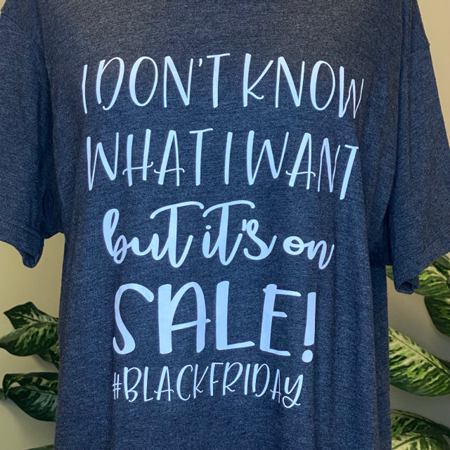Black Friday Graphic Tee - Size Large