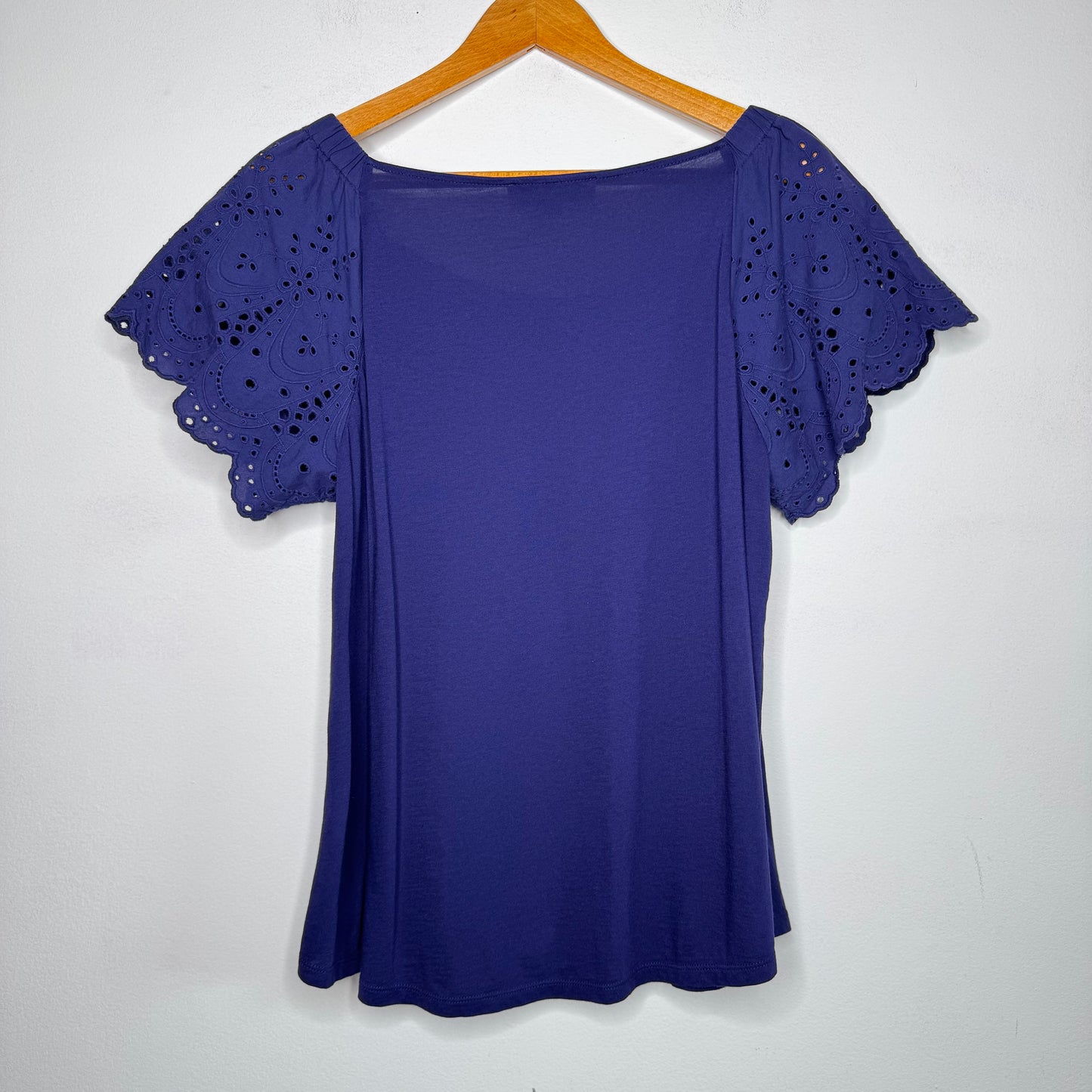 Loft Eyelet Sleeve Top - Size XL