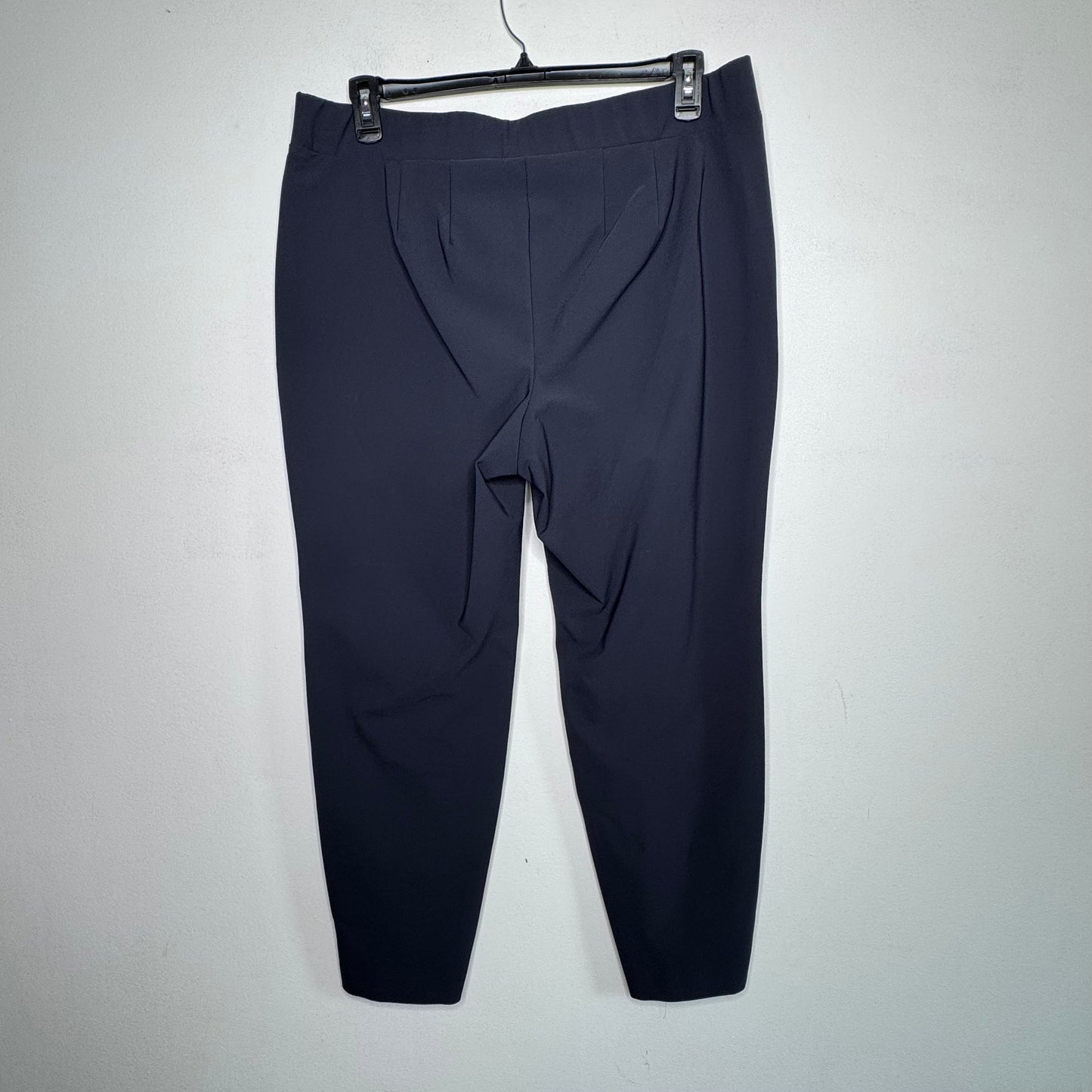 Lane Bryant Navy Blue Ponte Pull-On Pants - Size 16