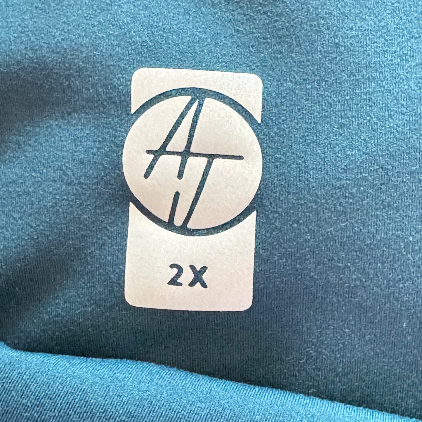 AJ Teal Athletic Leggings - Size 2X