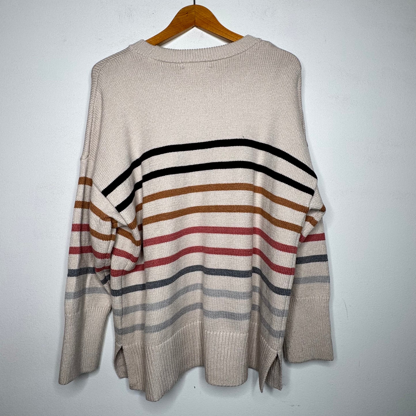 Philosophy Striped Sweater - Size 1X