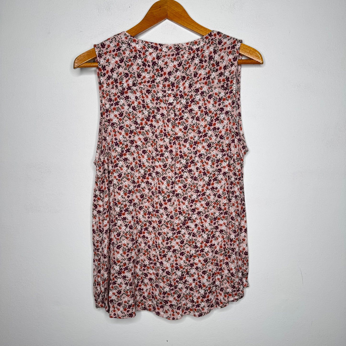 Market & Spruce Floral Print Sleeveless Top - Size XL