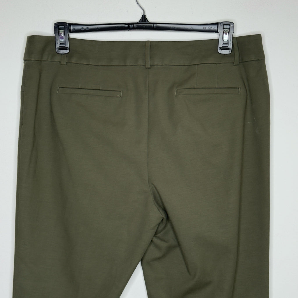 Loft Julie "The Riviera Pant" Green Dress Pants - Size 14