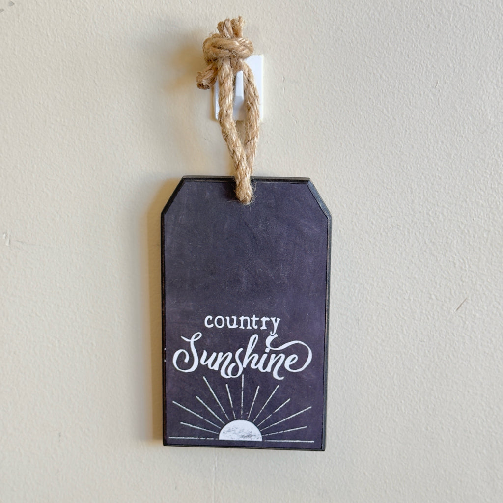 Country Sunshine Hanging Sign