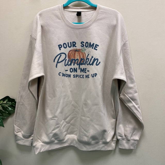 Pour Some Pumpkin On Me Graphic Sweatshirt - Size XL