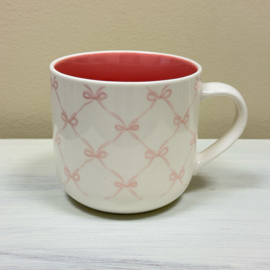 Pink Bow Mug