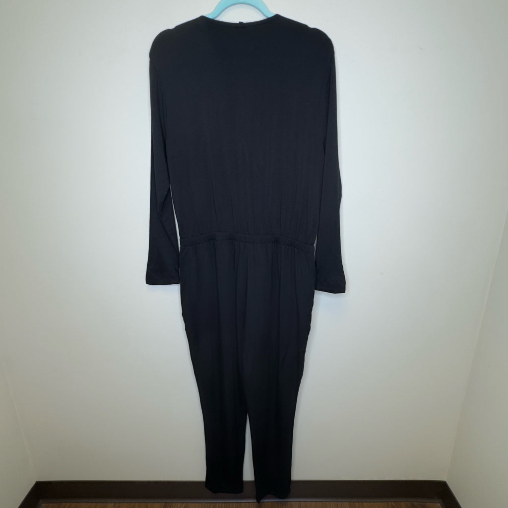 Lou & Grey Signature Soft Blend Crossover Jumpsuit - Size Large