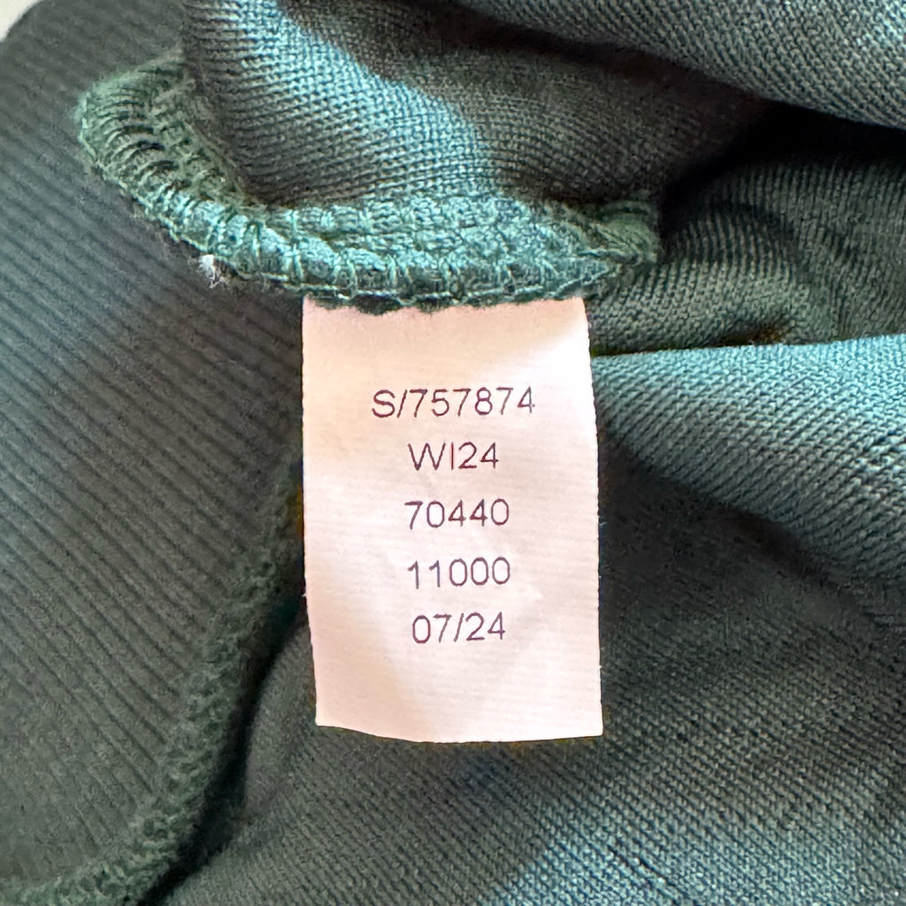 Lou & Grey Houndtooth Jacquard Half Zip Top - Size Large