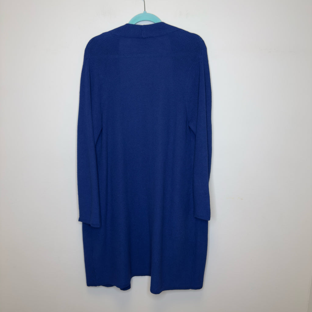 Chico's Open Front Longline Cardigan Sweater - Size Large