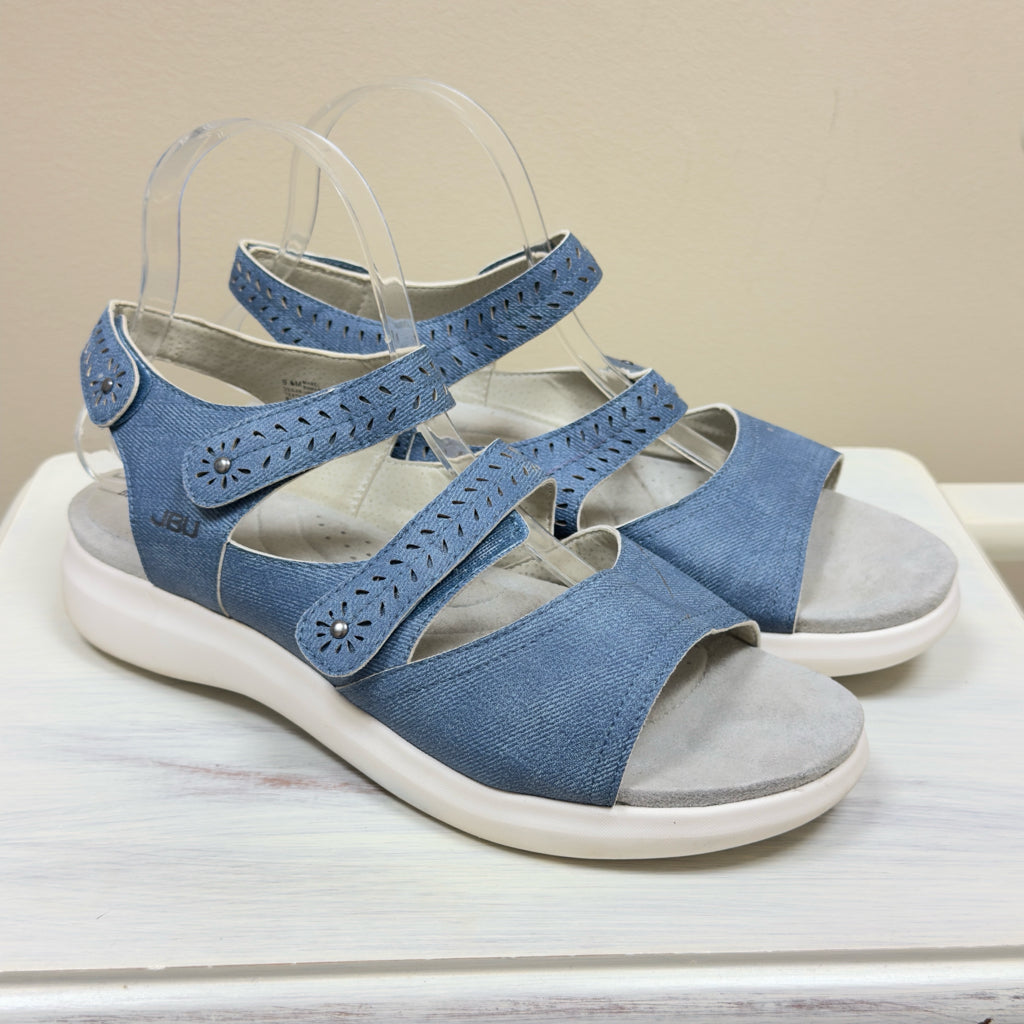 JBU by Jambu Memory Foam Sandals - Size 9 1/2