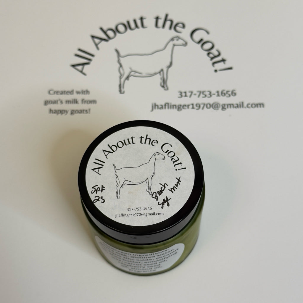 All About the Goat Sunscreen - Beach Sage Mint