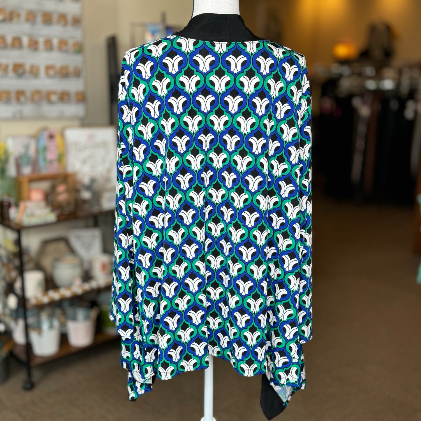 Kasper Cascade Cardigan - Size 3X