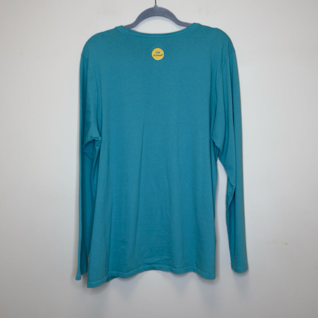 Life is Good Classic Fit Long Sleeve Tee - Size XXL