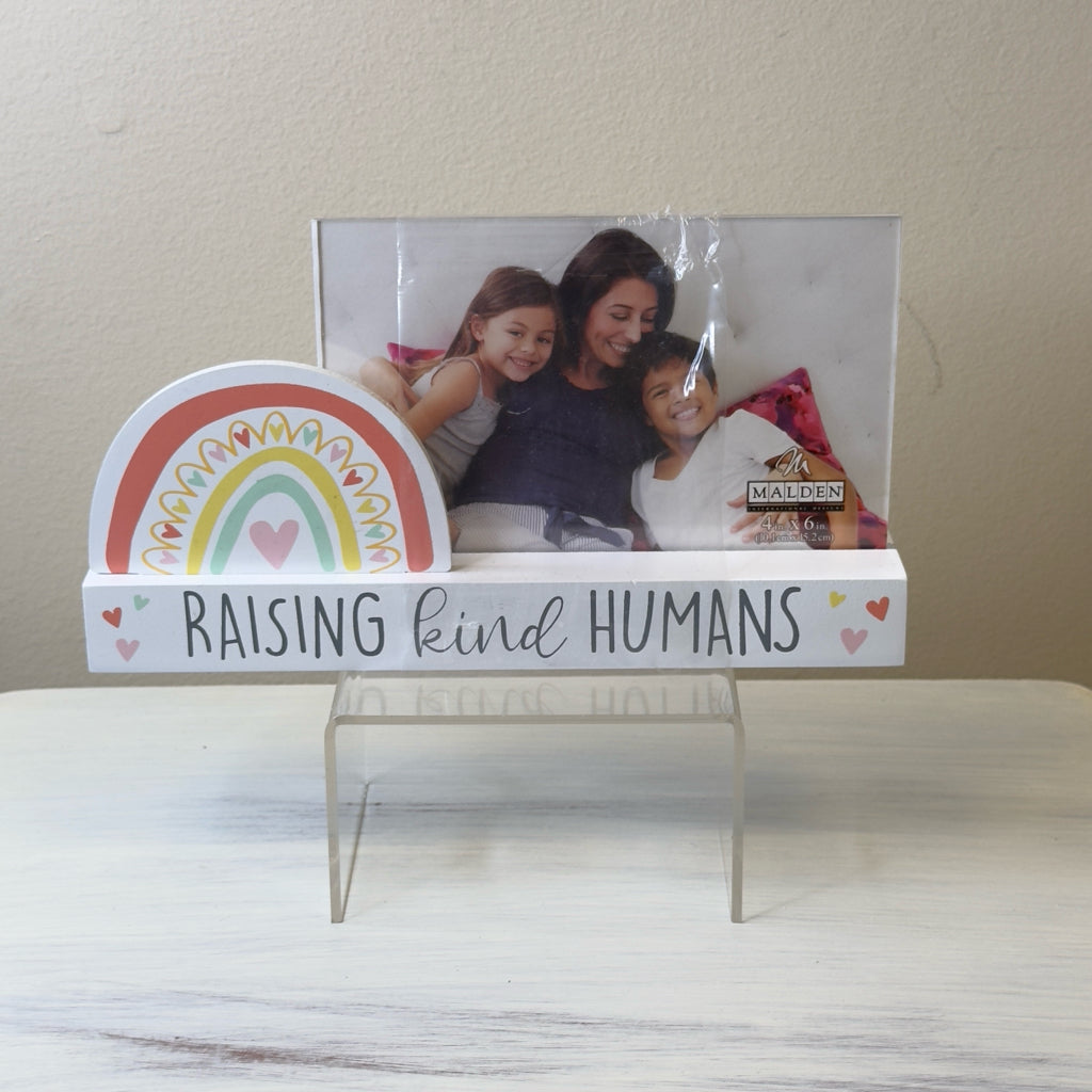 Raising Kind Humans Picture Frame