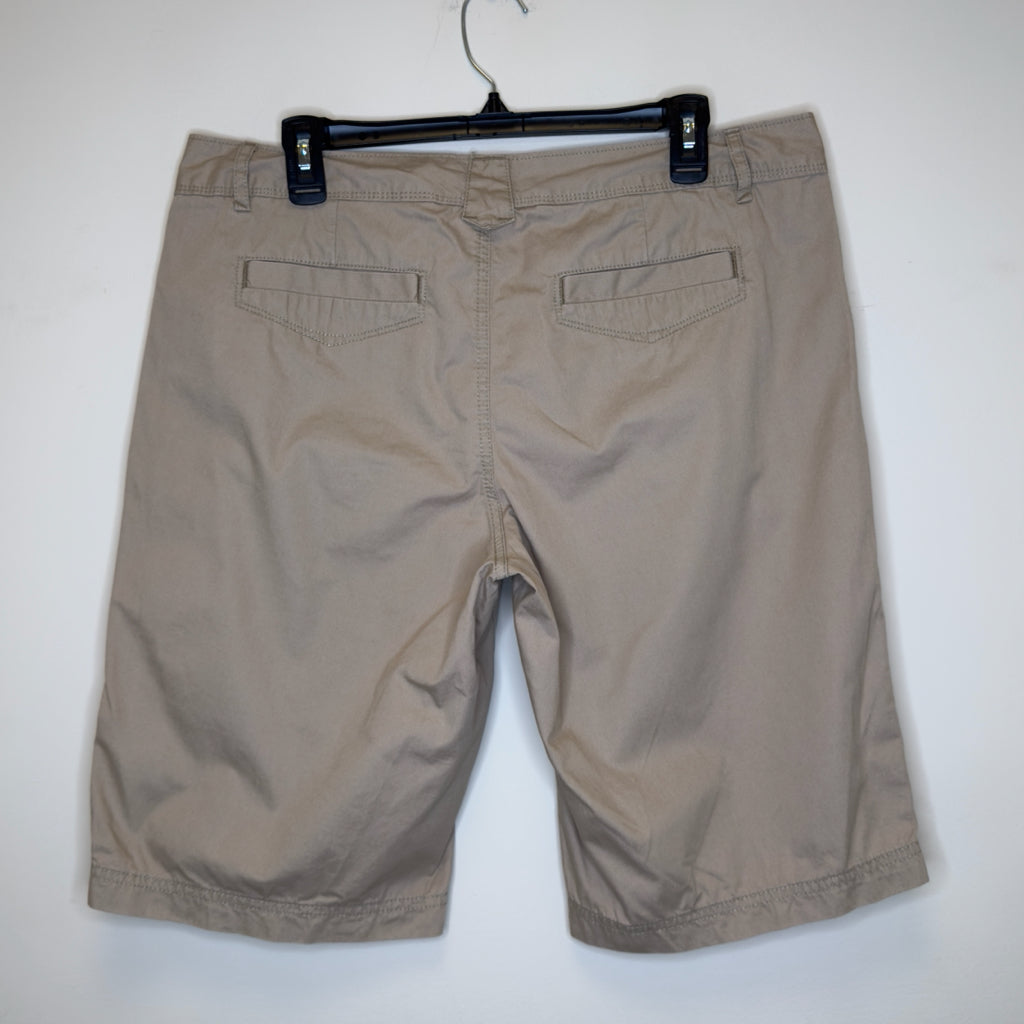 Eddie Bauer Khaki Bermuda Shorts - Size 12
