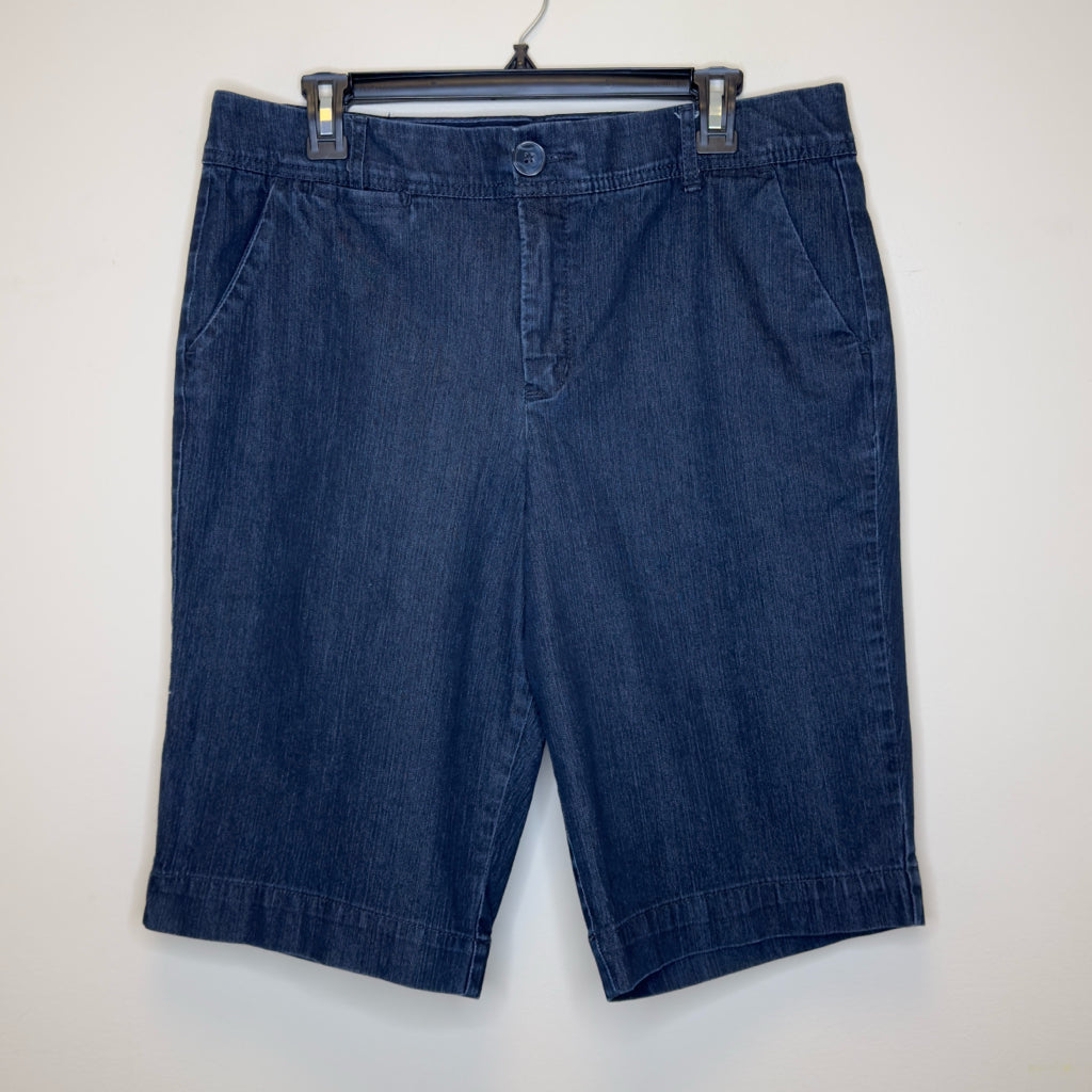 Christopher & Banks Denim Bermuda Shorts - Size 12