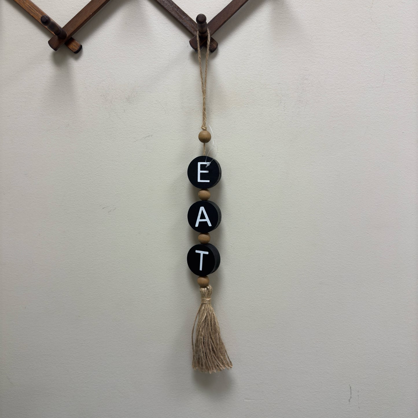 Eat Beaded Wall Decor