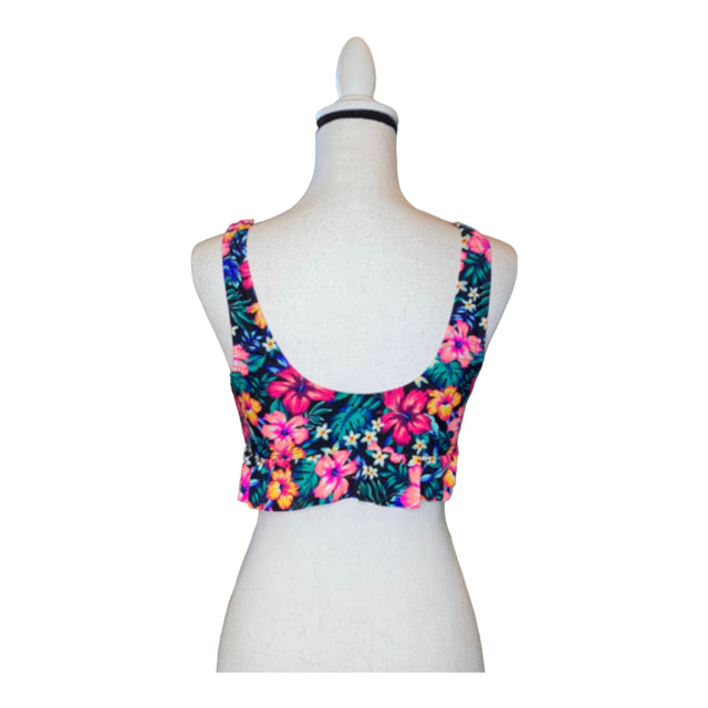 Island Soul Floral Bikini Top - Size Large