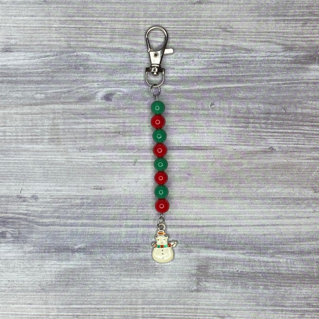 Inga Ann's Keychain Charm - Snowman