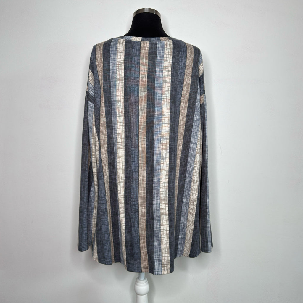 TruSelf Twist Front Top - Size 2X
