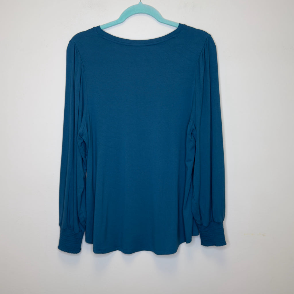 Chico's "Touch of Cool" Top - Size Large